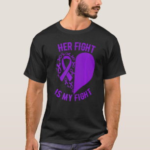 Sle Lupus Awareness Support Her Fight My Fight T-Shirt