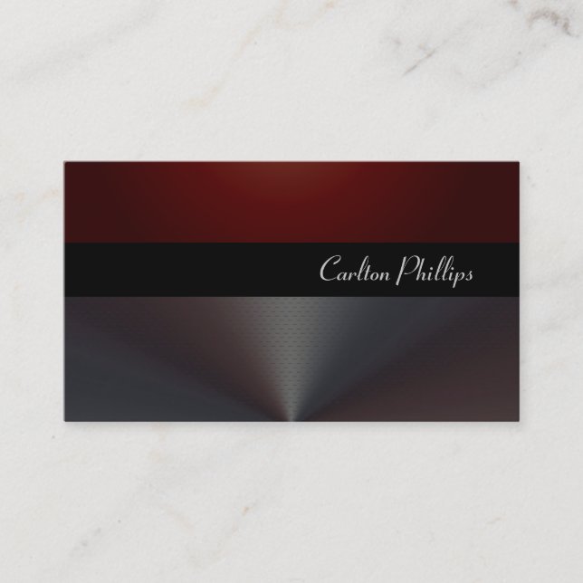 Sleak + clean business cards (Front)