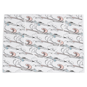 Sled Dog Christmas Gift Bag