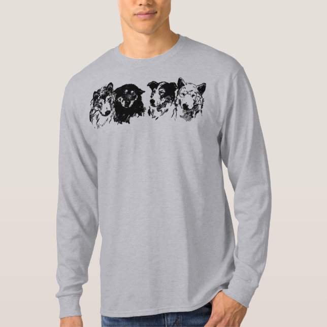 Sled Dogs T-Shirt (Front)