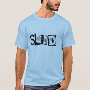"Sled" Light Blue Upper Peninsula tshirt