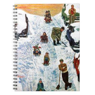 Sledding and Digging Out Notebook