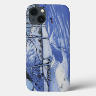 Sledging Derbyshire Peak District 2012 iPhone 13 Case