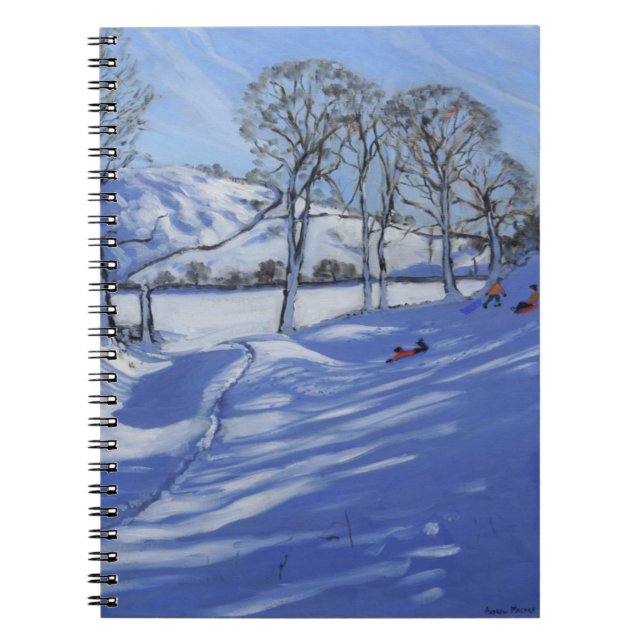 Sledging Derbyshire Peak District 2012 Notebook (Front)