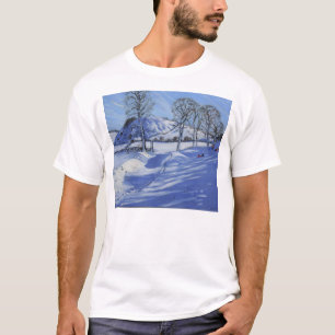 Sledging Derbyshire Peak District 2012 T-Shirt