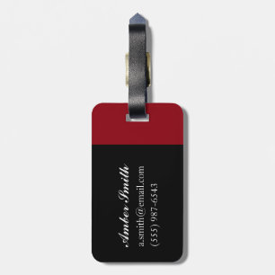 Sledging in Allestree Woods 2011 Luggage Tag