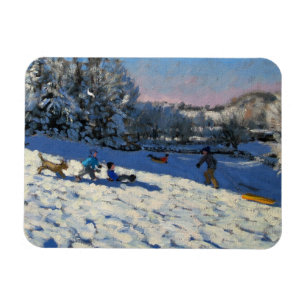 Sledging near Youlgreave Derbyshire Magnet