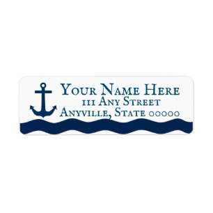 Sleek Anchor Nautical Custom