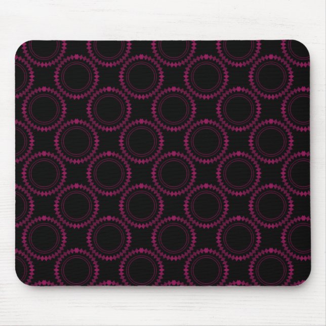 Sleek and Polished Mousepad, Magenta Mouse Mat (Front)