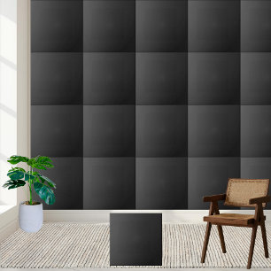 Sleek Black Ceramic Tile   Stylish Custom Home 