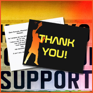 Sleek Black Modern Tech Graduation Postcard