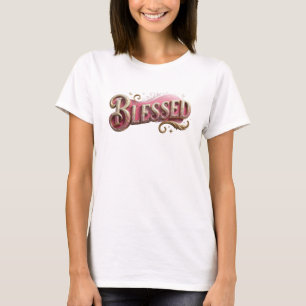 Sleek BLESSED Wearable Art T-Shirt