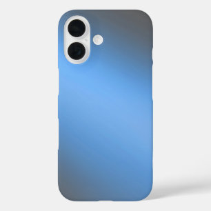 Sleek Blue Ombre – iPhone 16 Case
