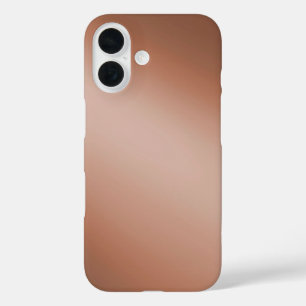 Sleek brown Ombre – iPhone 16 Case