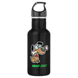 Sleek Cartoon Dog 532 Ml Water Bottle