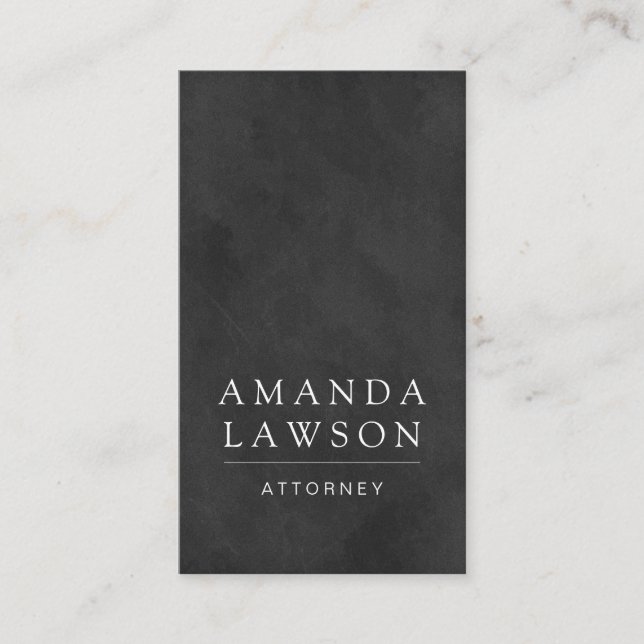 Sleek Chalkboard Texture Appointment (Front)