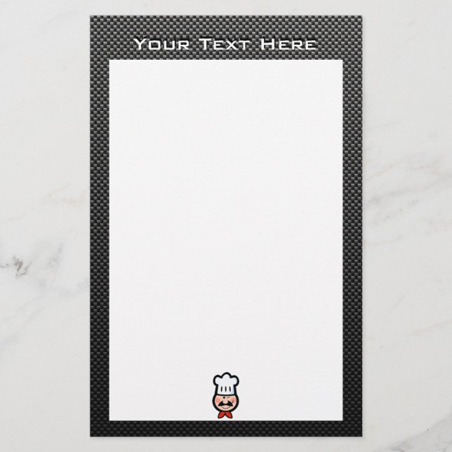 Sleek Chef Stationery (Front)