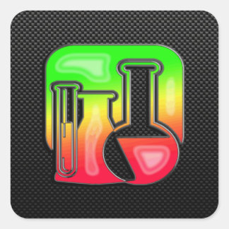 Sleek Chemistry Square Sticker