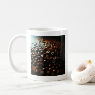 "Sleek Coffee Beans Mug – Perfect Gift for Coffee