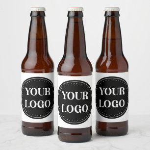 Sleek, contemporary, polished,& customisable beer bottle label