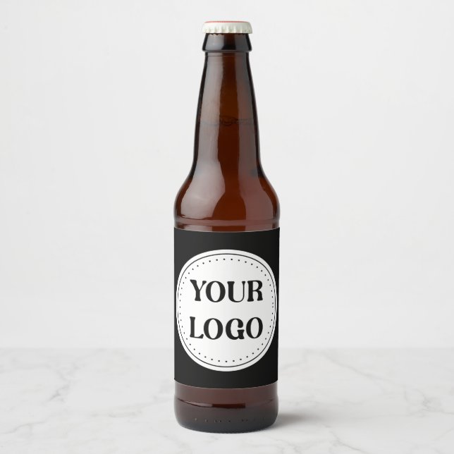  Sleek, contemporary, polished,& customisable. Beer Bottle Label (Front)