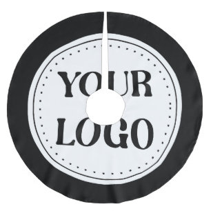 Sleek, contemporary, polished,& customisable. Brushed Polyester Tree Skirt