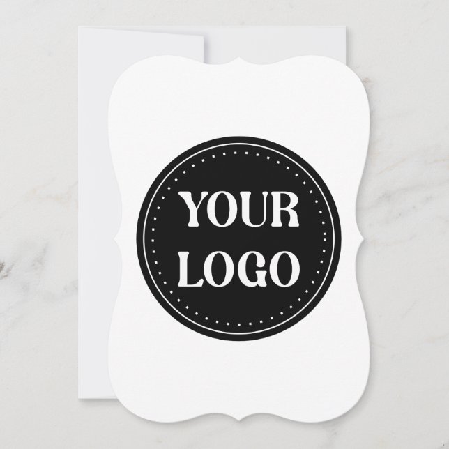 Sleek, contemporary, polished,& customisable card (Front)