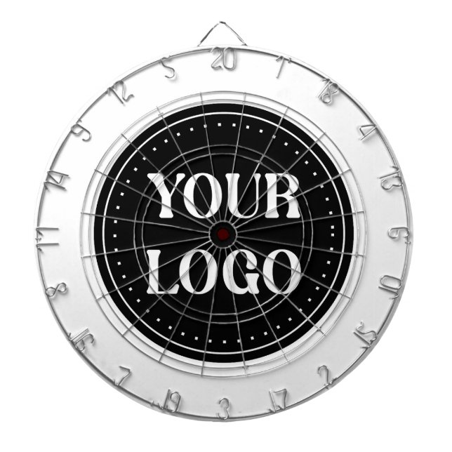 Sleek, contemporary, polished,& customisable dartboard (Front)