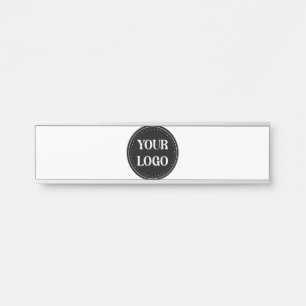 Sleek, contemporary, polished,& customisable door sign