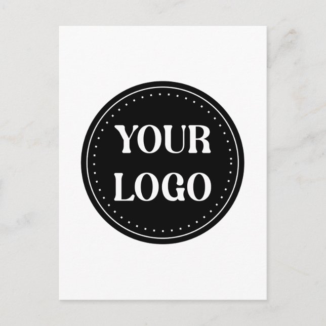 Sleek, contemporary, polished,& customisable invitation postcard (Front)