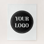 Sleek, contemporary, polished,& customisable jigsaw puzzle<br><div class="desc">EVERYONE CAN USE THIS DESIGN.You are free to add,  edit,  or resize the logo,  photo,  text,  and colours as you choose.Many thanks.</div>