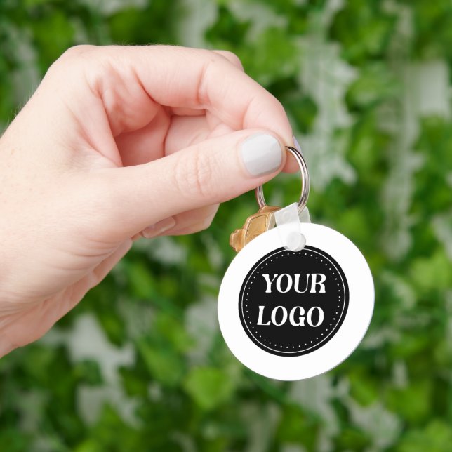 Sleek, contemporary, polished,& customisable key ring (Hand)