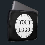 Sleek, contemporary, polished,& customisable. Laptop Sleeve<br><div class="desc">This design is useable by all. The text,  colours,  logo,  and images may all be added,  changed,  or resized as needed.Many thanks.</div>