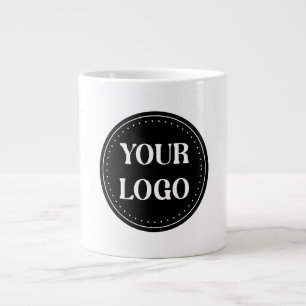 Sleek, contemporary, polished,& customisable large coffee mug
