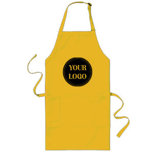 Sleek, contemporary, polished,& customisable long apron