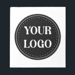 Sleek, contemporary, polished,& customisable notepad<br><div class="desc">EVERYONE CAN USE THIS DESIGN.You are free to add,  edit,  or resize the logo,  photo,  text,  and colours as you choose.Many thanks.</div>