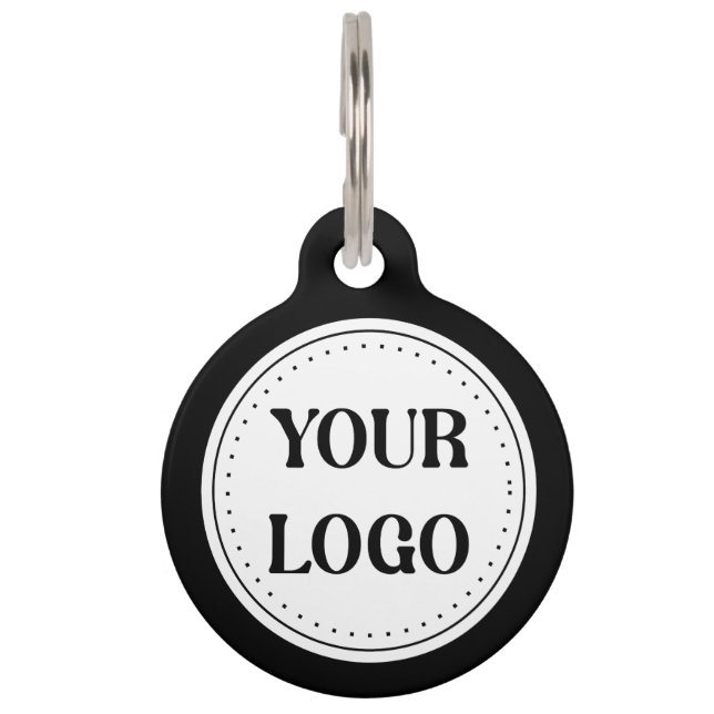  Sleek, contemporary, polished,& customisable. Pet Tag (Front)