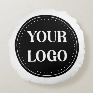 Sleek, contemporary, polished,& customisable round cushion