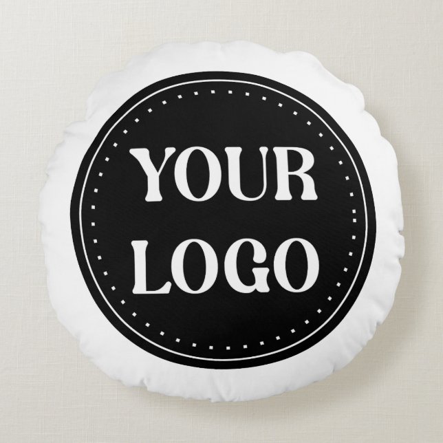 Sleek, contemporary, polished,& customisable round cushion (Front)