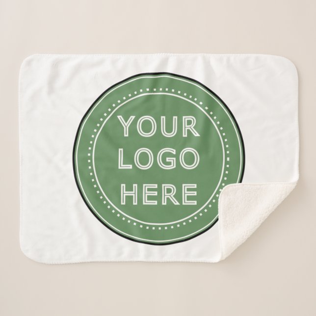 Sleek, contemporary, polished,& customisable. sherpa blanket (Front (Horizontal))