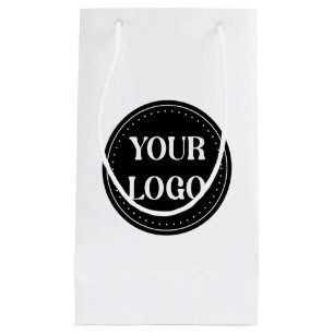Sleek, contemporary, polished,& customisable small gift bag