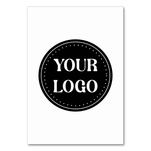 Sleek, contemporary, polished,& customisable table number (Front)