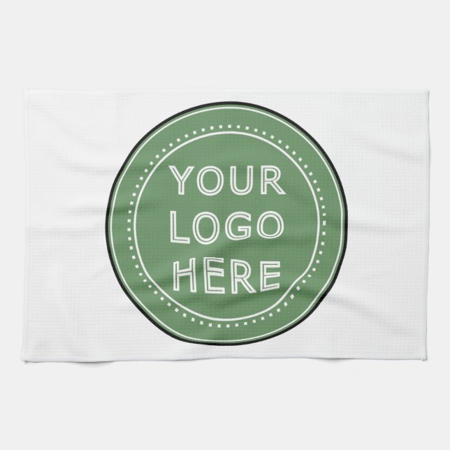 Sleek, contemporary, polished,& customisable. tea towel (Horizontal)