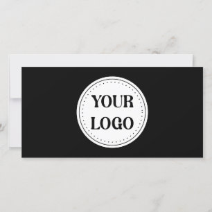 Sleek, contemporary, polished,& customisable. Thank You Card