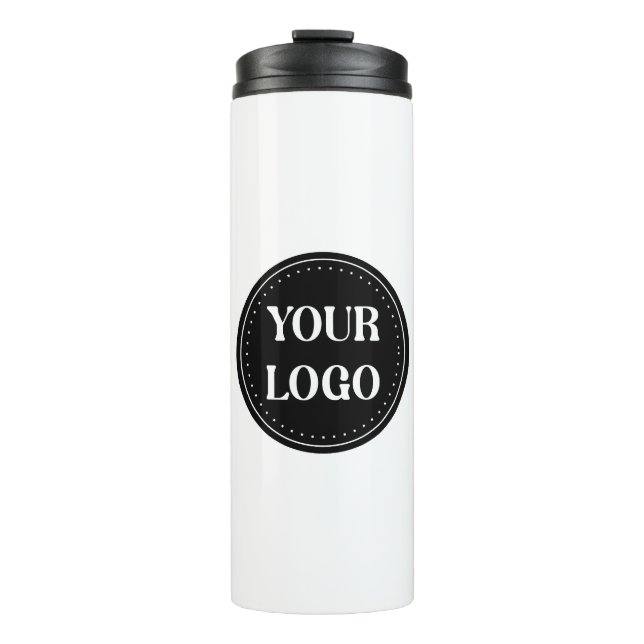 Sleek, contemporary, polished,& customisable thermal tumbler (Front)