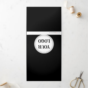  Sleek, contemporary, polished,& customisable. Tri-Fold Holiday Card