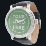 Sleek, contemporary, polished,& customisable. watch<br><div class="desc">This design is useable by all. The text,  colours,  logo,  and images may all be added,  changed,  or resized as needed.Many thanks.</div>