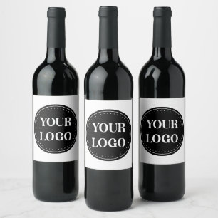 Sleek, contemporary, polished,& customisable wine label