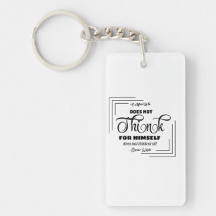 Sleek Design Keyring