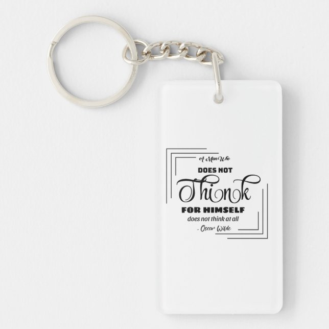 Sleek Design Keyring (Front)